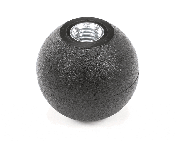 BKI K0202 Knob, Black, Spherical, 1.88 Dia., .500- (BKIK0202)