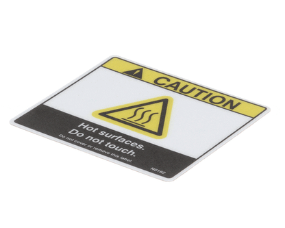 BKI N0162 Decal, Caution Hot Surfaces (BKIN0162)