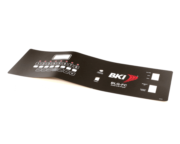 BKI N0705 Decal, Control Panel, Blg-Fc, Boil Out (BKIN0705)
