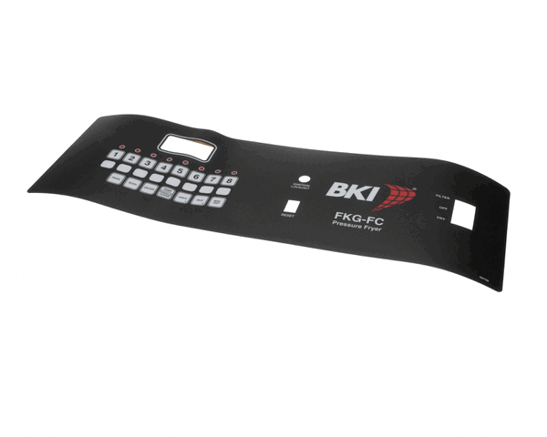 BKI N0708 Decal, Control Panel, Fkg-Fc, Boil Out (BKIN0708)