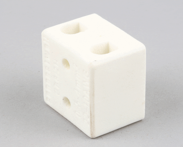 BKI Tb0059 Terminal Block, 2 Pole Ceramic (BKITB0059)