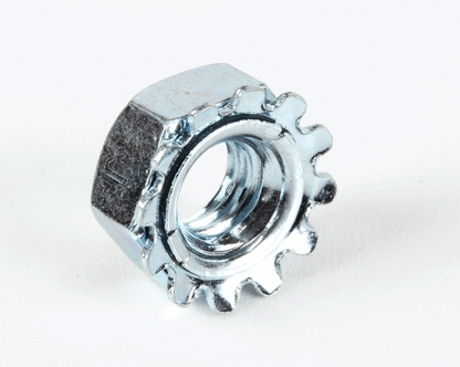 BKI Wsh248 Washered Locknut, 1/4-20 Zinc (BKIWSH248)