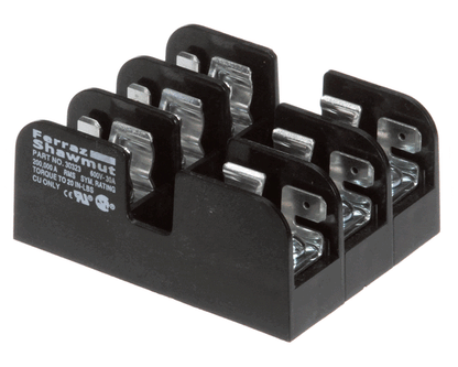 Bakers Pride 2E-P1166A Fuse Block; 3 Pole;30A;600V (BKP2E-P1166A)