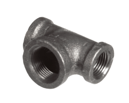 Bakers Pride 2K-N3012A Tee; 1/2X 1/2X 3/4; Blk Pipe Reducing (BKP2K-N3012A)