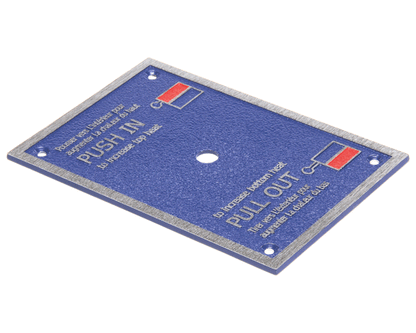Bakers Pride 2M-U1356A Push-Pull Plate [Y6000] (BKP2M-U1356A)
