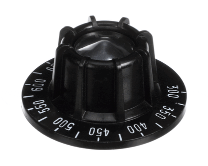 Bakers Pride BKP2R-S1056A Knob, Thermostat, 300-650F, 451/4151 (BKP2R-S1056A)