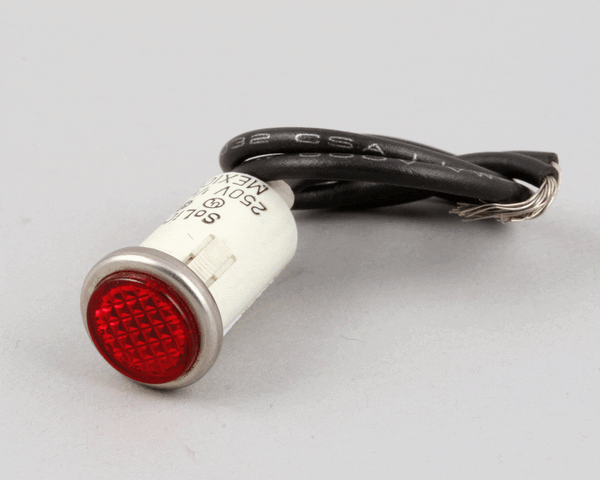 Bakers Pride As-P1168A Indicator Lamp; Red 1/2;250V;1 (BKPAS-P1168A)