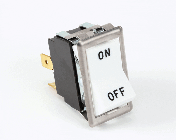 Blodgett 6501 Switch, Rocker, Dpst, White (BL6501)