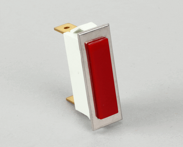Blodgett 6504 Light, Ind. 250V Red, Rect (BL6504)
