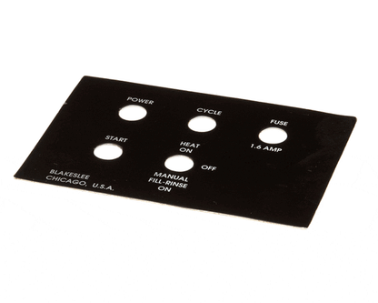 Blakeslee 17708 Nameplate-Controls (BLA17708)
