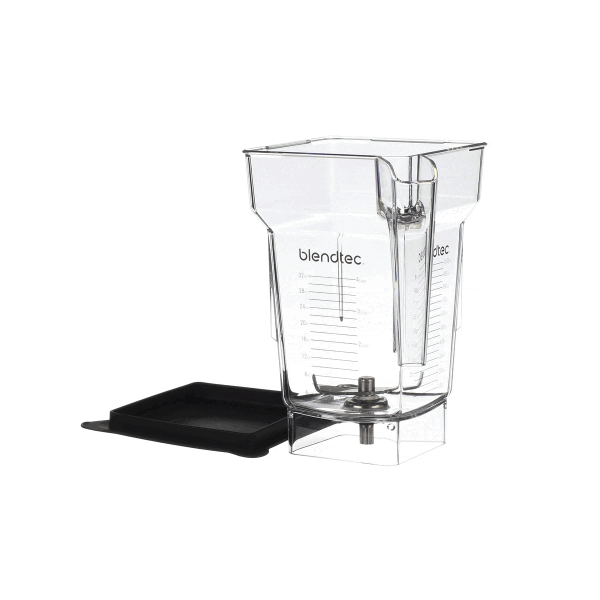 Blendtec 40-609-61 4 Sided Jar W/Soft Blk Lid (BLD40-609-61)