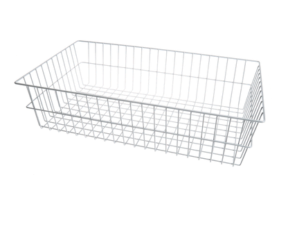 Blickman 2422441000 Wire Basket, 6" Chrome 24 1/2"W X 6"H X (BLI2422441000)
