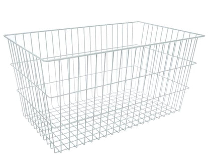 Blickman 2422442000 Wire Basket, 12" Chrome 24 1/2"W X 12"H (BLI2422442000)