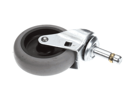 Blickman 8202323100 Caster, 3" Grip Ring Stem 1 3/8" Grey Wh (BLI8202323100)
