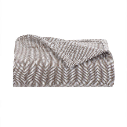 Aston & Arden Chenille Bed Blanket Queen Brown (P-BLT-CHN-QN-BR)
