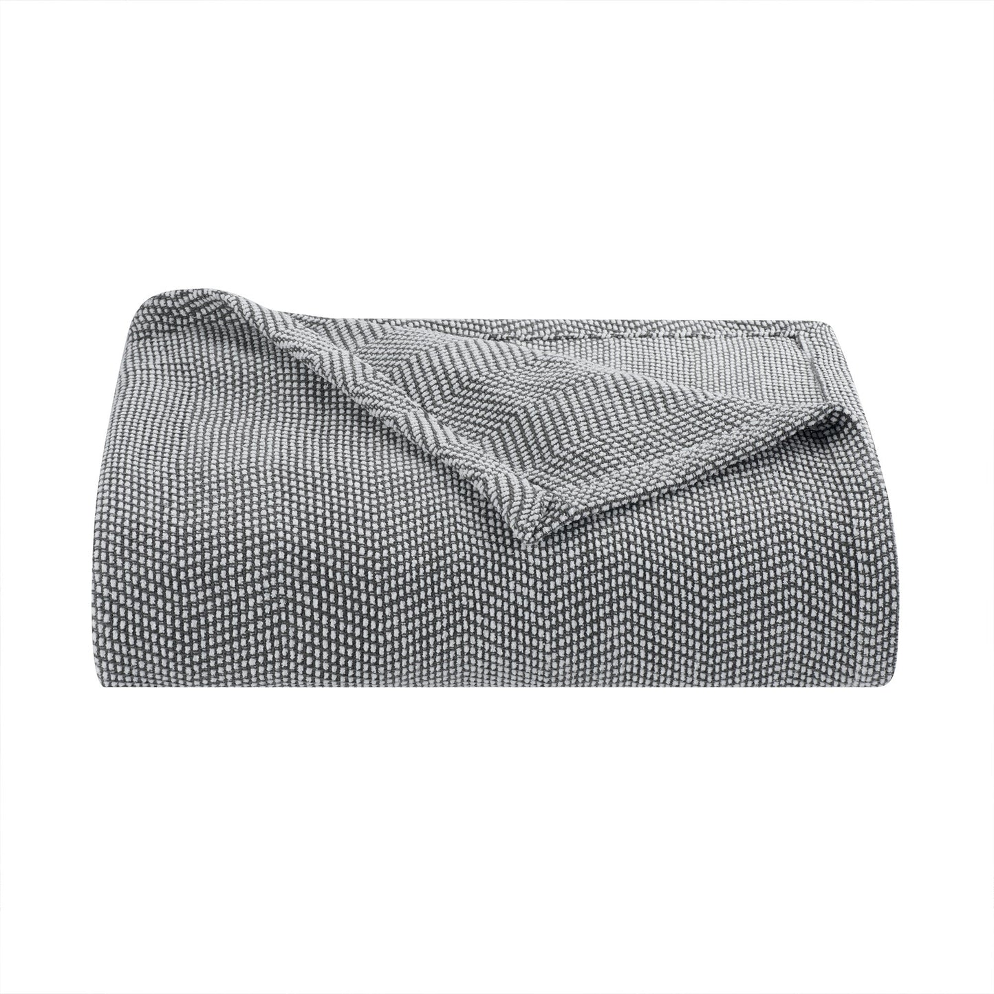 Aston & Arden Chenille Throw Blanket 50x70 Dark Grey (P-THROW-CHEN-DG)