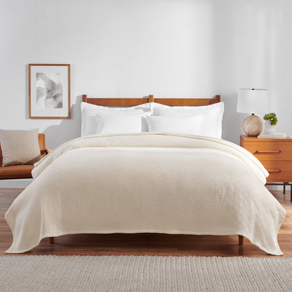 Arkwright Home® Host & Home Cotton Bed Blanket Twin Beige, 4/Case (BLKT-COT-6890-BG)