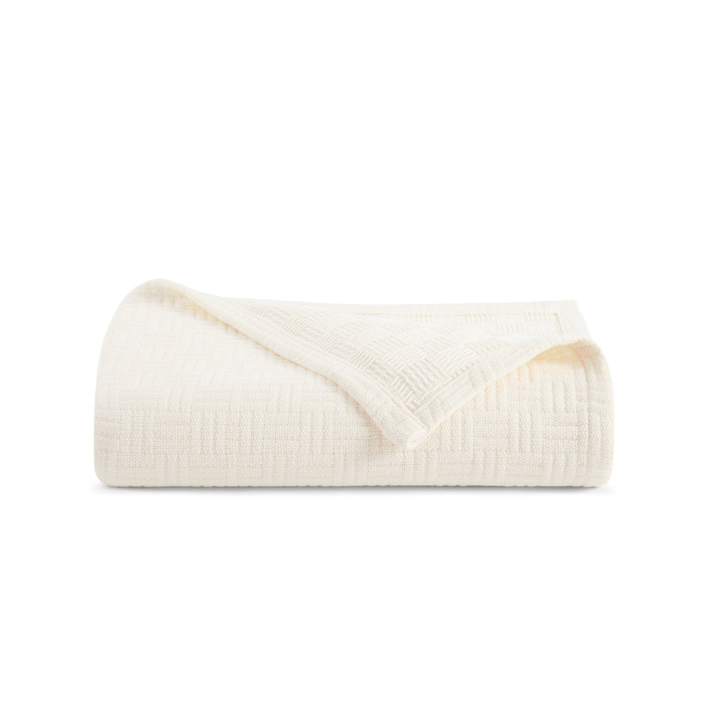 Arkwright Home® Host & Home Cotton Bed Blanket Twin Ivory, 4/Case (BLKT-COT-6890-IV)