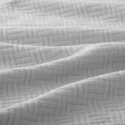 Arkwright Home® Host & Home Cotton Bed Blanket Queen Light Gray, 4/Case (BLKT-COT-9090-LG)