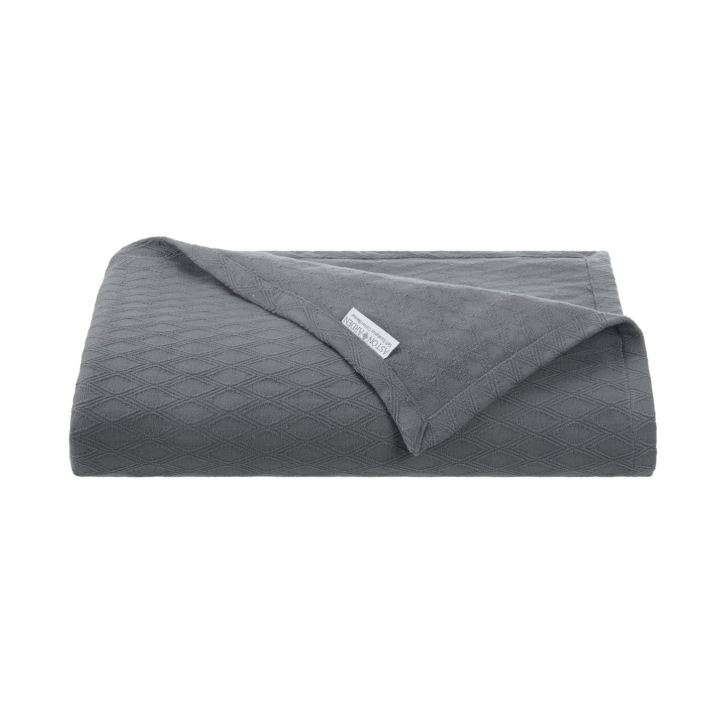 Aston & Arden Tencel Bed Blanket King Dark Grey (P-BKT-TNC-KG-DG)