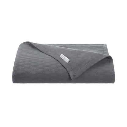 Aston & Arden Tencel Bed Blanket Twin Dark Grey (P-BKT-TNC-TW-DG)