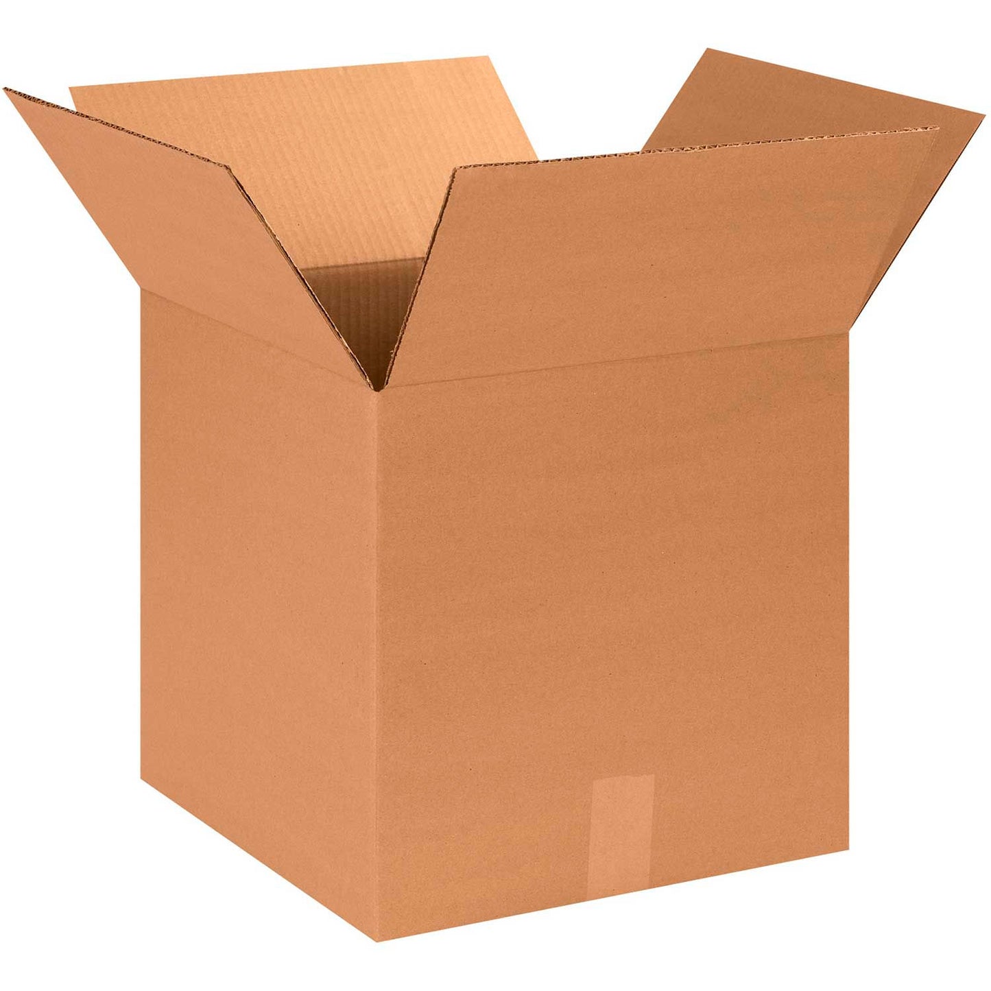 Global Industrial Cube Cardboard Corrugated Boxes, 14"L x 14"W x 14"H, Kraft (WBB0012954)