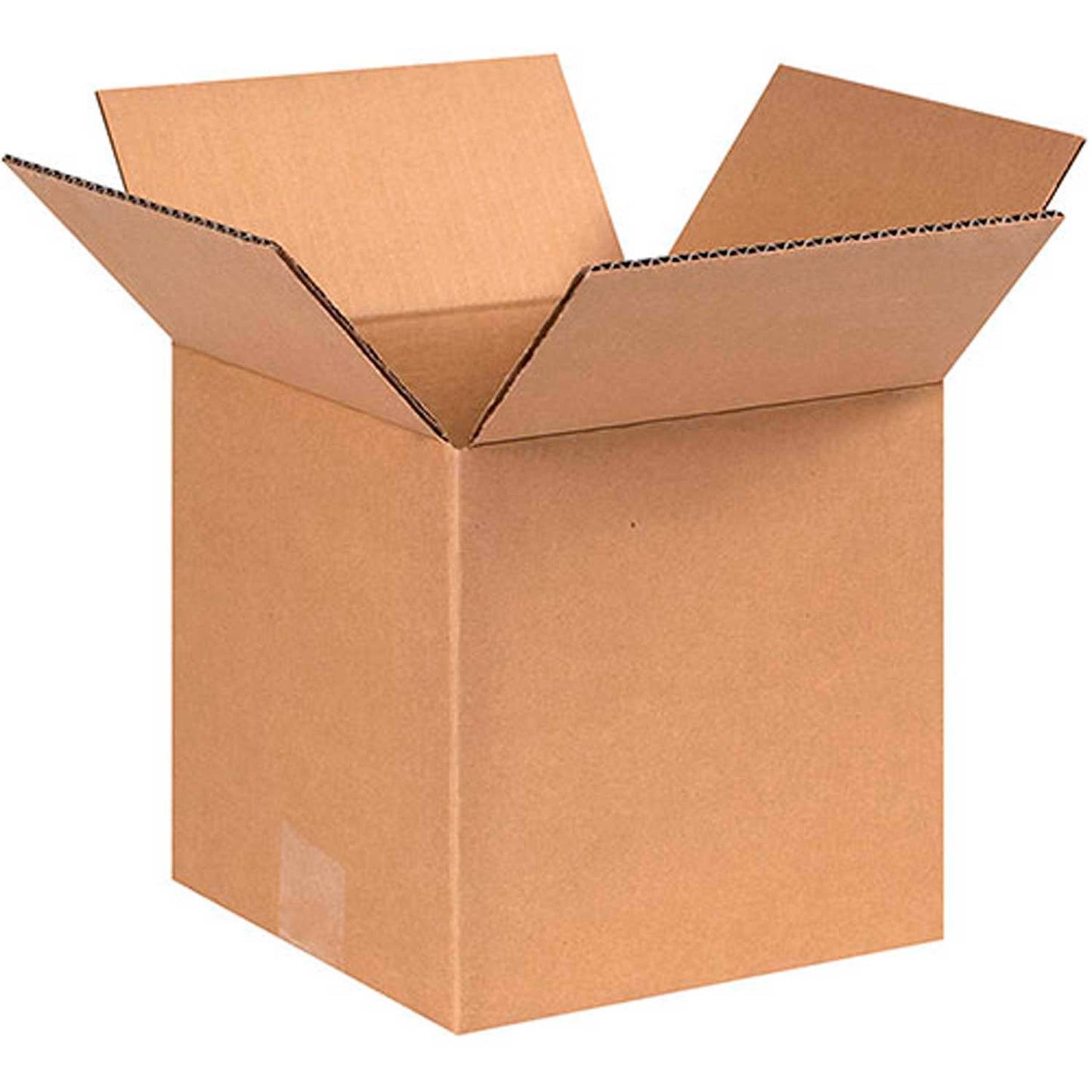 Global Industrial Cube Cardboard Corrugated Boxes, 8"L x 8"W x 8"H, Kraft (WBB0012945)