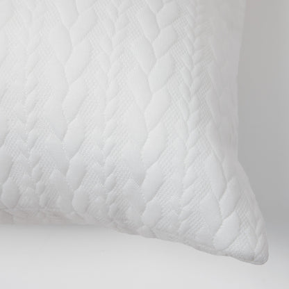 Arkwright Home® Quilted Bed Pillow 20x36 White, Case of 10 (BP-QTD-20X36)