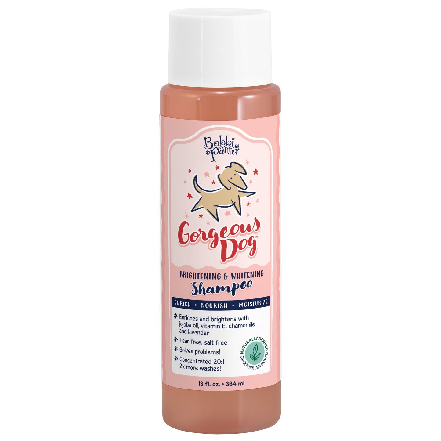 Bobbi Panter Signature GORGEOUS Dog Shampoo Chamomile, Jojoba Oil, Vitamin E and Aloe Vera 13 oz (BP00000)