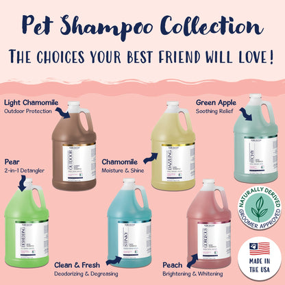 Bobbi Panter® Signature Gorgeous Dog Shampoo Chamomile (Gallon), 4/Case (BP00001-CS)
