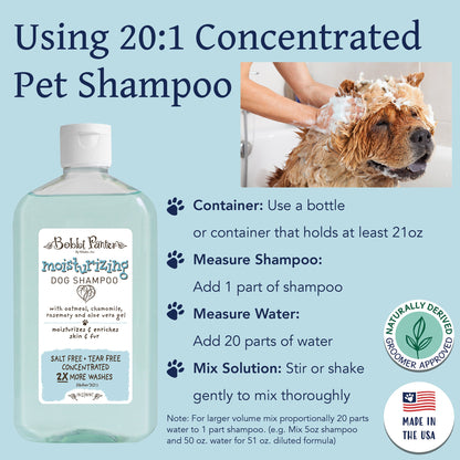 Bobbi Panter® Botanicals Moisturizing Dog Shampoo Chamomile (14 oz), 12/Case (BP00006-CS)