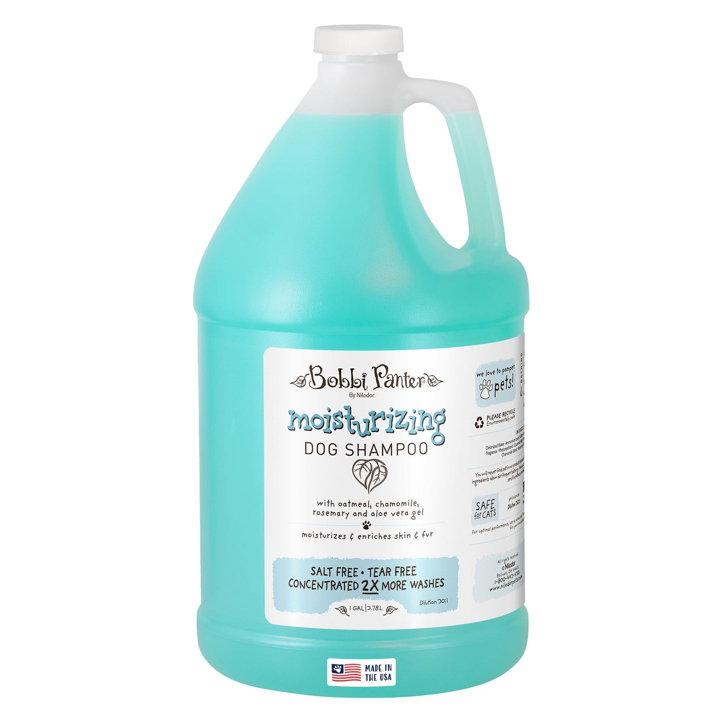 Bobbi Panter® Botanicals Moisturizing Dog Shampoo Chamomile (Gallon), 4/Case (HOSBP00007-CS)