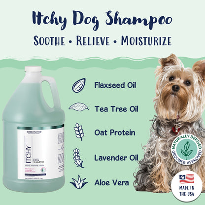 Bobbi Panter® Signature Itchy Dog Shampoo (1 Gallon) Tea Tree, Lavender Oil, 4/Case (HOSBP00011-CS)