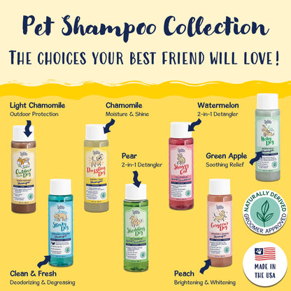 Bobbi Panter® Signature Dazzling Dog Shampoo, Argan Oil, Vitamin A, Geranium and Chamomile, 13 oz Bottle, 12/Case (HOSBP00012-CS)