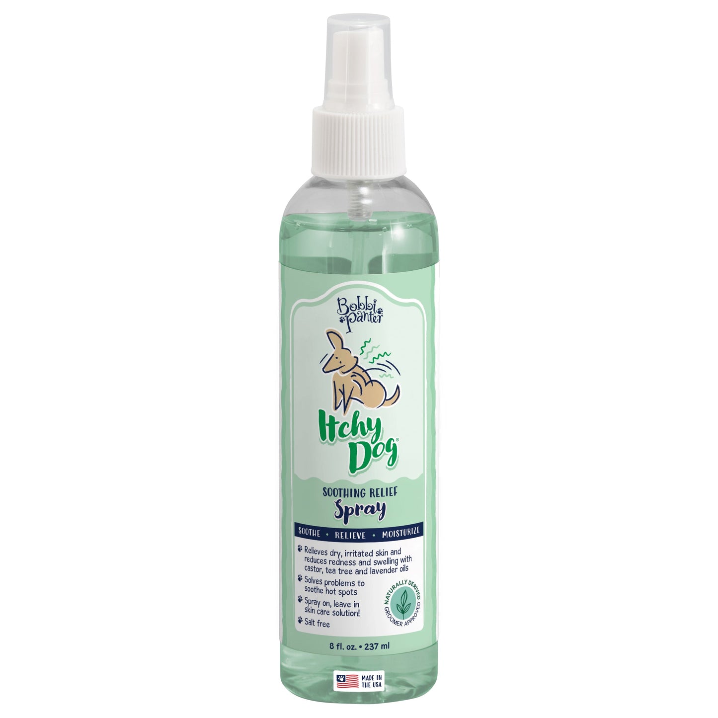 Bobbi Panter® Signature Itchy Dog Spray, Tea Tree/Lavender, 8 oz Bottle (HOSBP00015)