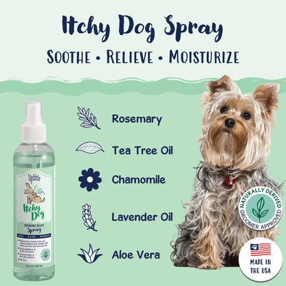 Bobbi Panter® Signature Itchy Dog Spray, Tea Tree/Lavender (8oz), 12/Case (HOSBP00015-CS)