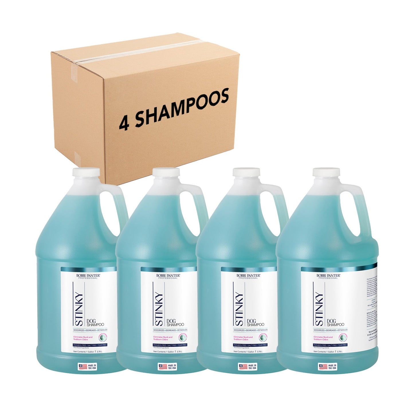Bobbi Panter® Signature Stinky Dog Shampoo, Lavender/Rosemary, 1 Gallon (HOSBP00021)