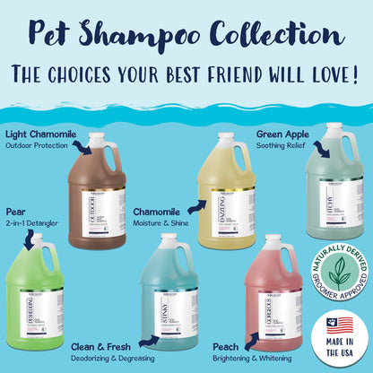Bobbi Panter® Signature Stinky Dog Shampoo, Lavender/Rosemary, 4/Case (HOSBP00021-CS)