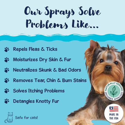 Bobbi Panter® Signature Stinky Dog Deodorizing Spray 8oz, 12/Case (HOSBP00025-CS)