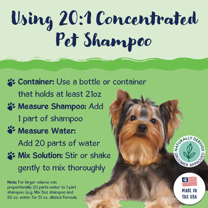 Bobbi Panter® Signature Deshedding Dog Shampoo Conditioner (13 oz), 12/Case (BP00030-CS)