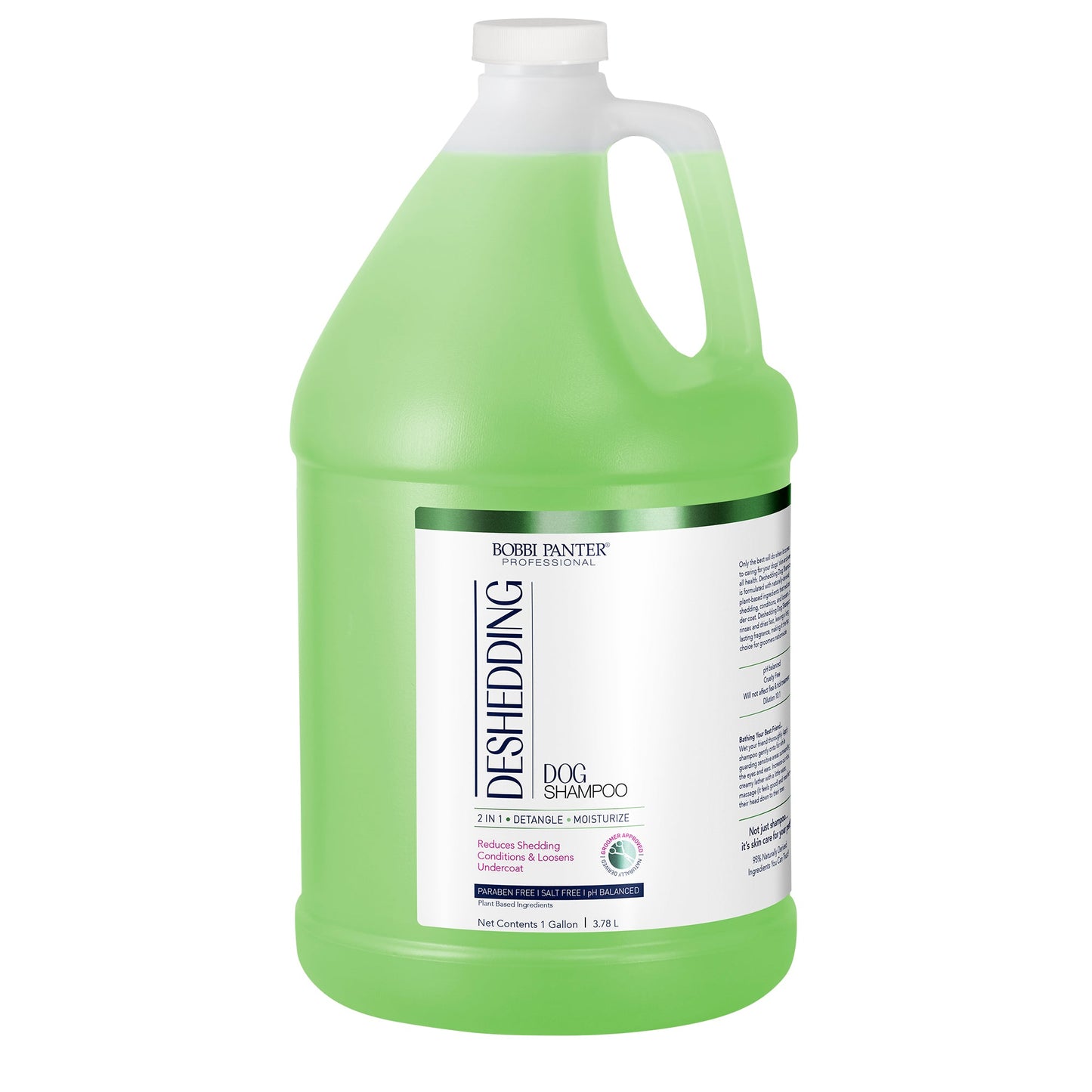Bobbi Panter® Signature Deshedding Dog Shampoo Conditioner (Gallon), 4/Case (BP00031-CS)