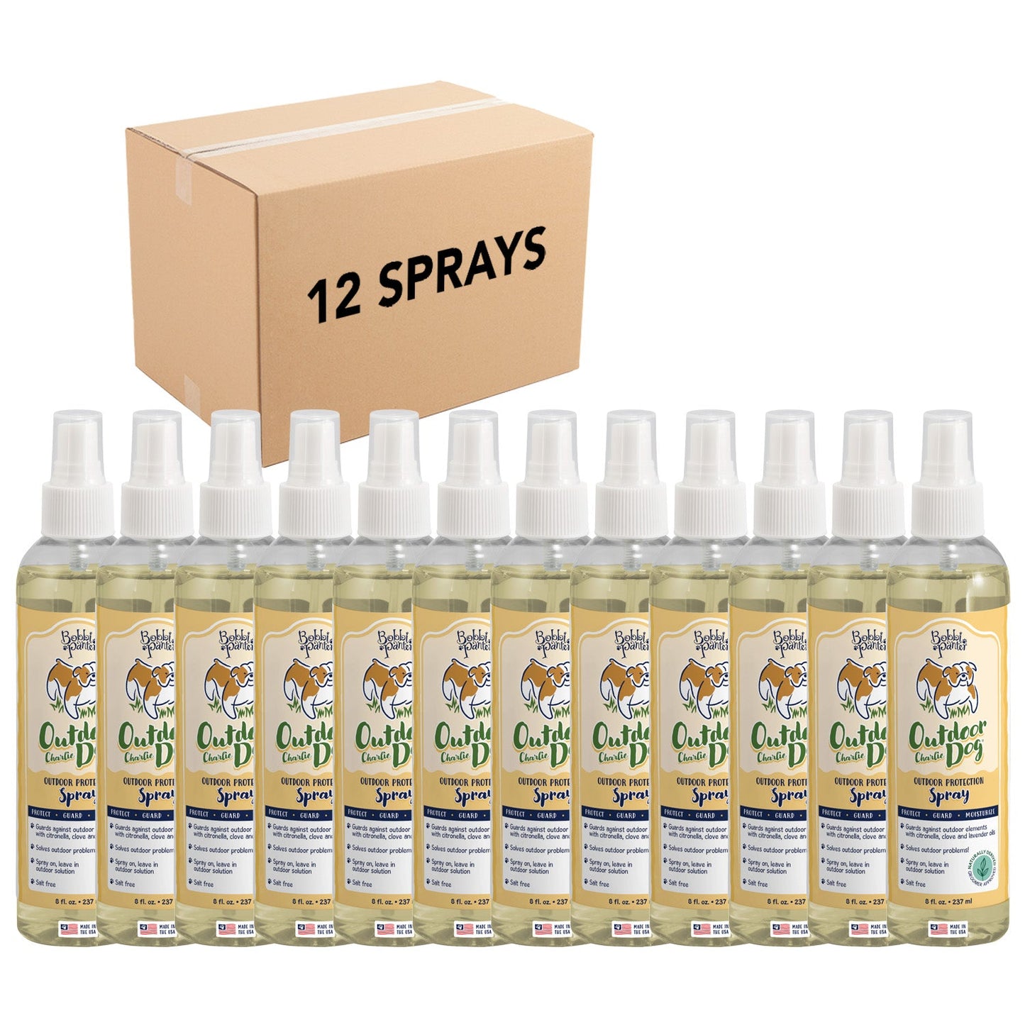 Bobbi Panter® Signature Charlie Dog Spray, Cedarwood, 8 oz Bottle (HOSBP00035)