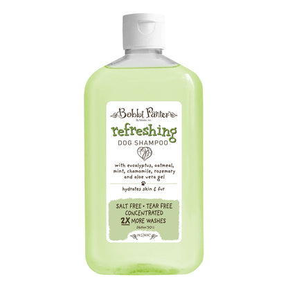 Bobbi Panter (Botanical) REFRESHING DOG Shampoo Eucalyptus Oil, Mint Oil, Oil Oat, Chamomile, Rosemary, Aloe Vera 14 oz (BP00036)