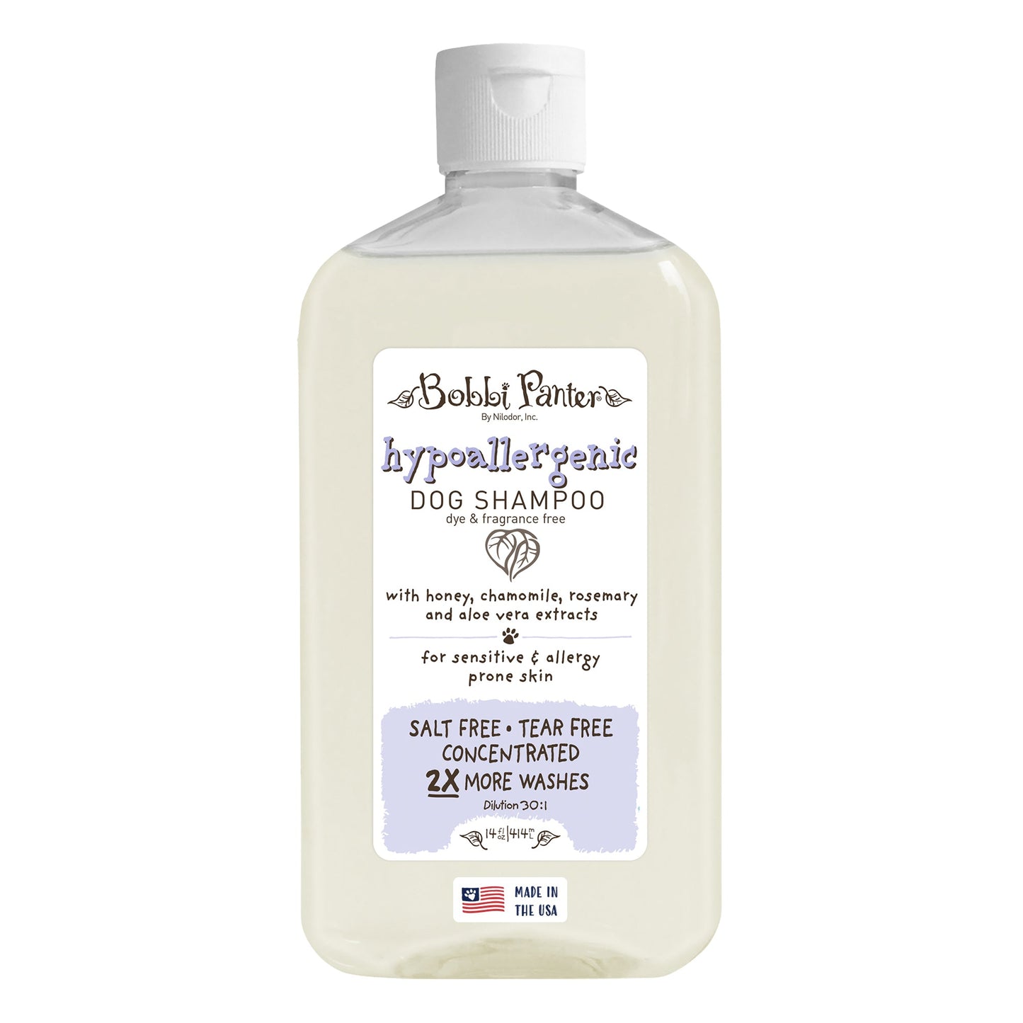 Bobbi Panter® Botanicals Hypoallergenic Dog Shampoo Rosemary (14oz), 12/Case (BP00056-CS)
