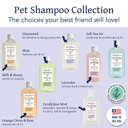 Bobbi Panter® Botanicals Hypoallergenic Dog Shampoo Rosemary (14oz), 12/Case (BP00056-CS)