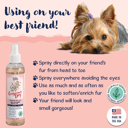 Bobbi Panter® Signature Gorgeous Dry Dog & Cat Spray (8oz) (HOSBP00060)