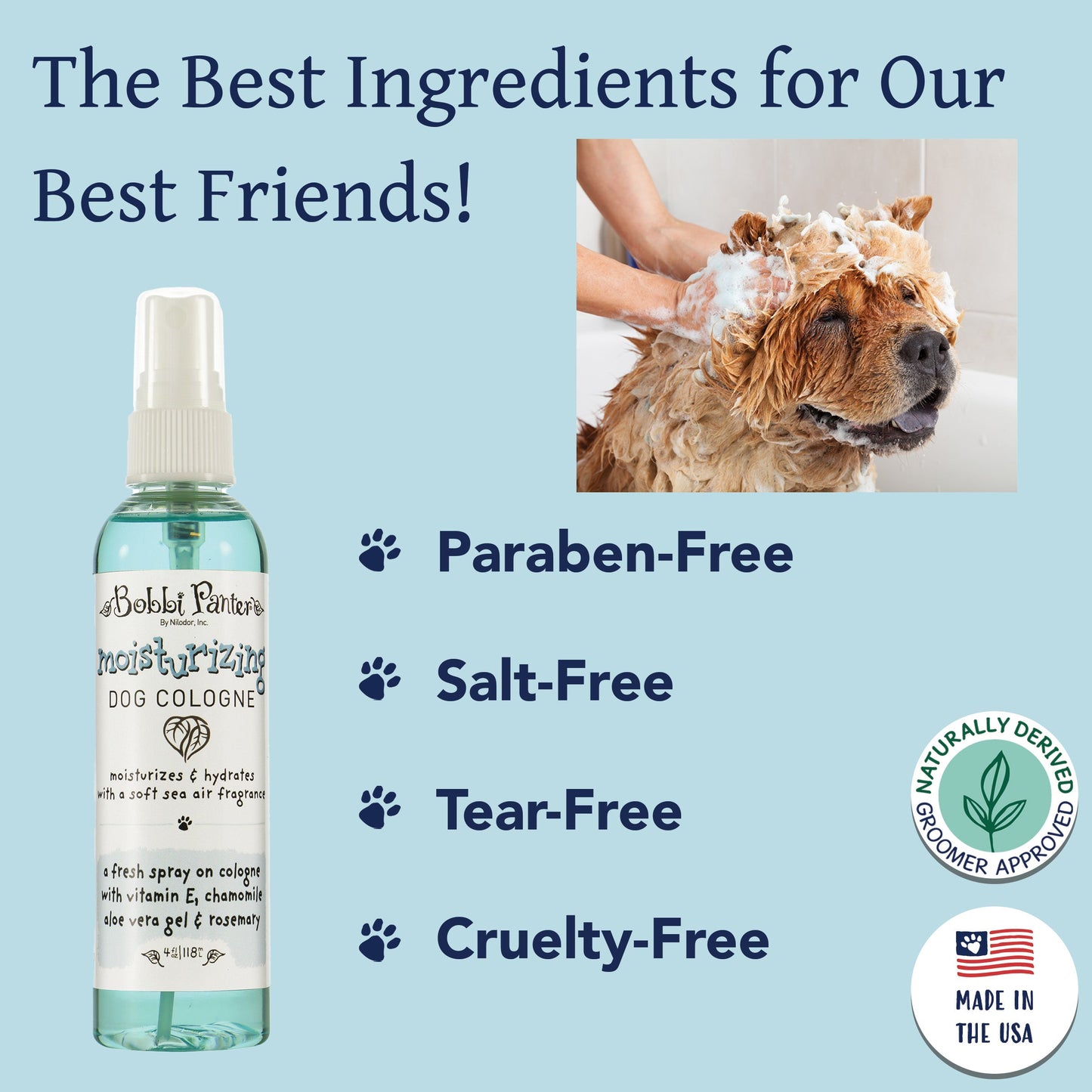 Bobbi Panter® Signature Moisturizing Dog Cologne, 8 oz Bottle (HOSBP00086)