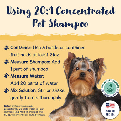 Bobbi Panter® Signature Outdoor Dog (Charlie Dog) Shampoo (13 oz), Clove Oil, Lavender Oil, Cedarwood Oil, Citronella, 12/Case (BP00090-CS)