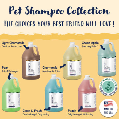 Bobbi Panter® Signature Outdoor Dog (Charlie Dog) Shampoo (1 Gallon), Clove Oil, Lavender Oil, Cedarwood Oil, Citronella, 4/Case (BP00091-CS)