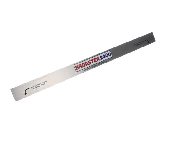 Broaster 15724 Plate-Danger Formed 2400 (BRO15724)